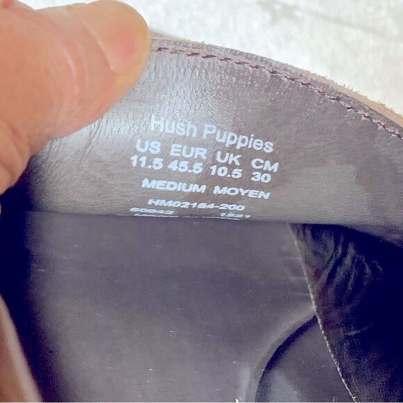 Mens Hush Puppies Bounce Driving Loafers Comfort Shoes Brown 11.5 Gorgeous - Picture 7 of 8